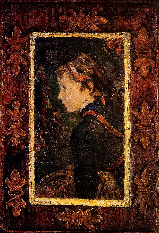 Gauguin 1884 Portrait d'Aline