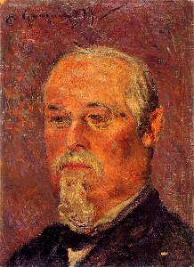 Gauguin 1885 Portrait de Philibert Favre