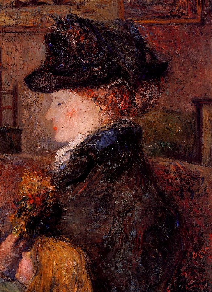 Gauguin 1883 Portrait de femme