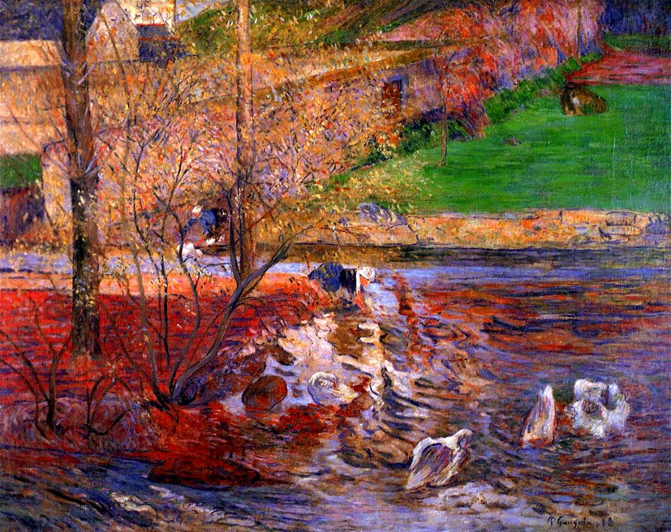 Gauguin 1888 Jeux d'oies