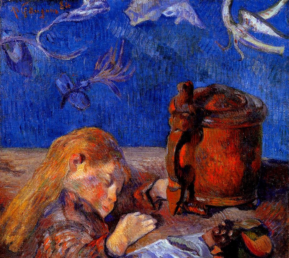 Gauguin Clovis endormi