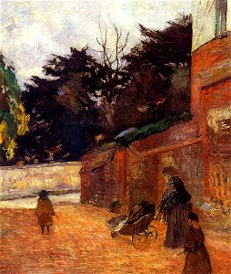 Gauguin 1884 Les Enfants dans la rue