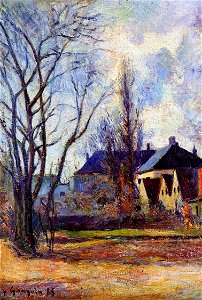 Gauguin 1885 La Fin de l'hiver à Copenhague