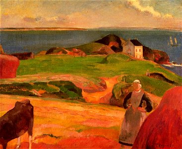 Gauguin 1889 La Maison isolée