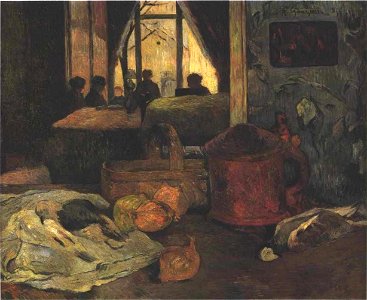 Gauguin - Stilleben mit Interieur