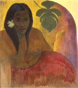 Gauguin 1891 Femme Tahitienne