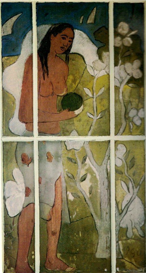 Gauguin 1898 Tahitienne debout