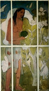 Gauguin 1898 Tahitienne debout