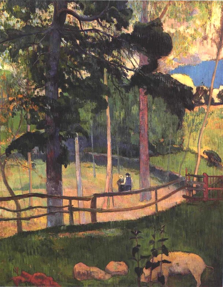 Gauguin - Der Spaziergang