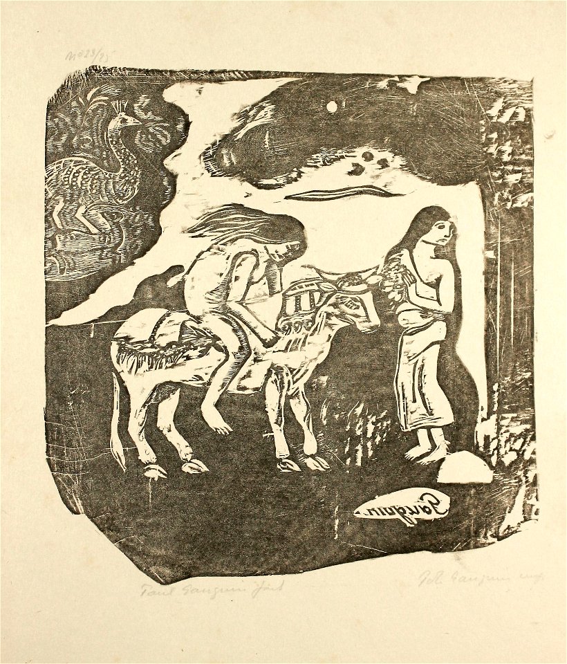 Gauguin L'Enlèvement d'Europe 1928