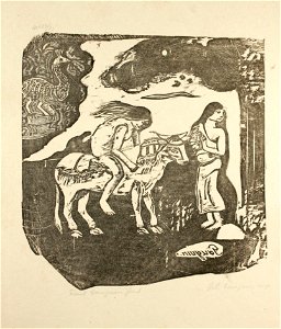 Gauguin L'Enlèvement d'Europe 1928