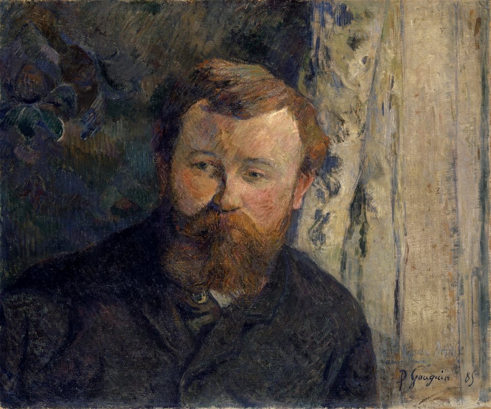 Gauguin - Portrait du peintre Achille Granchi-Taylor, 1885
