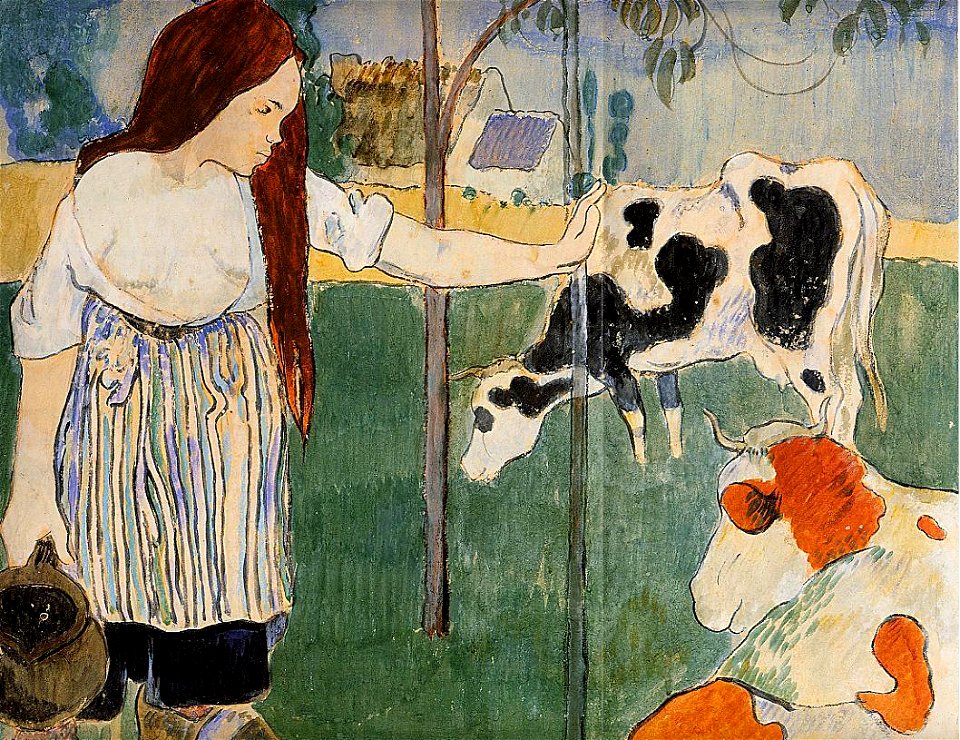 Gauguin 1889 La Vachère