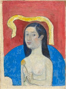 Gauguin 1889 Portrait of the Artist's Mother (Eve)