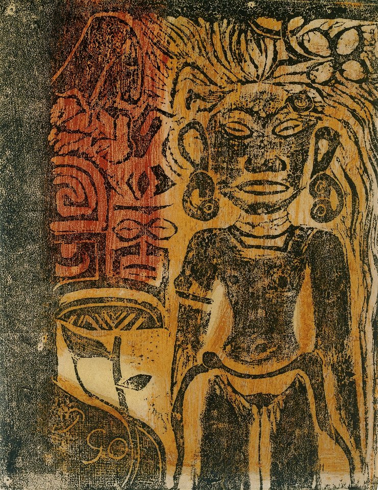 Gauguin Idole Tahitienne