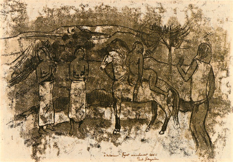 Gauguin, Changement de résidence, F95