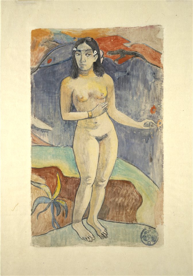 Gauguin 1894 Standing Nude Woman