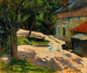 Gauguin Le Poulailler