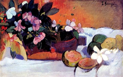 Gauguin 1901 Fleurs dans une coupe