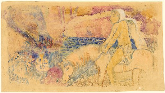 Gauguin, La Fuite, F134