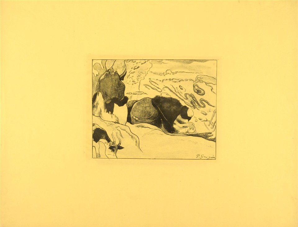 Gauguin, Paul - The Laundresses - Google Art Project