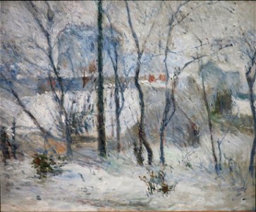 Gauguin Jardin sous la neige II
