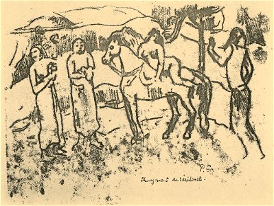 Gauguin, Changement de résidence, F116