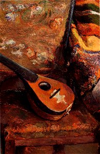 Gauguin - Mandoline sur une Chaise