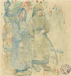 Gauguin, Deux Bretonnes, F29