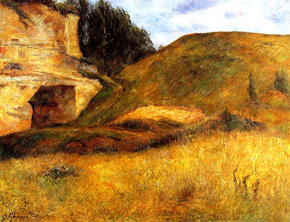 Gauguin 1882 Carrière aux environs de Pontoise