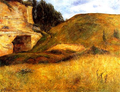 Gauguin 1882 Carrière aux environs de Pontoise