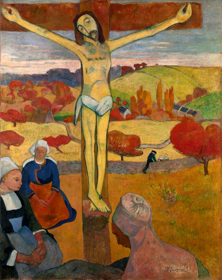 Paul Gauguin - Le Christ jaune (1889)