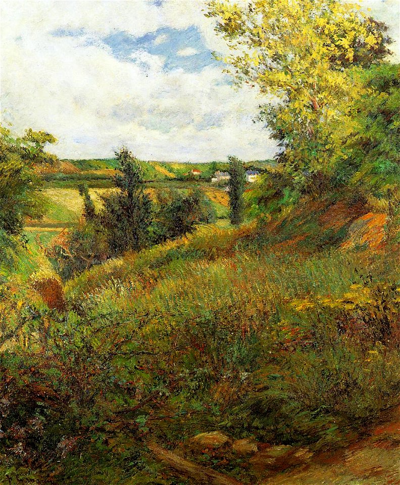 Gauguin 1882 La Sente des Gratte-Coqs