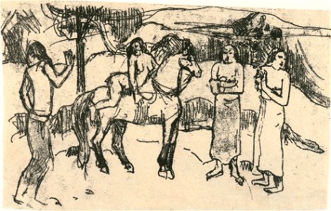 Gauguin, Changement de résidence, F58