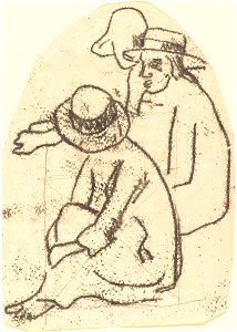 Gauguin, Three Tahitians, F44