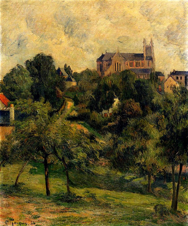 Gauguin 1884 Notre-Dame-des-Anges, Rouen