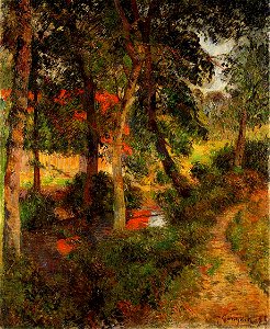 Gauguin 1885 La Sente du père Jean