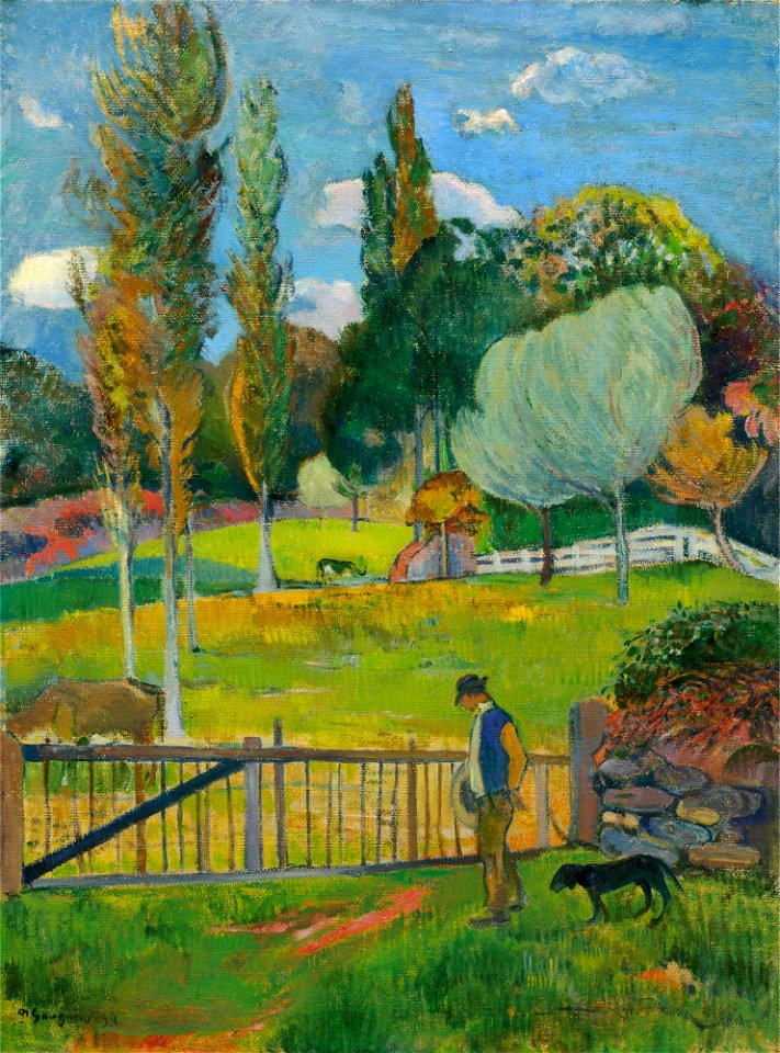 Paul Gauguin - Paysage (1894)