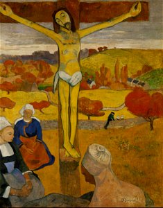 Gauguin Il Cristo giallo. Free illustration for personal and commercial use.