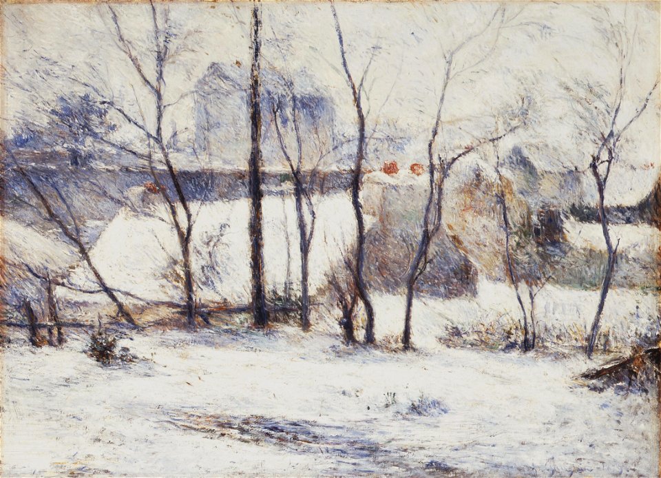 Paul Gauguin - La Neige à Vaugirard II (1879)