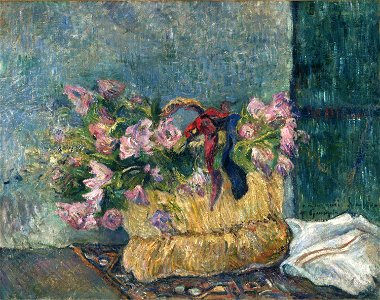Gauguin Panier de fleurs