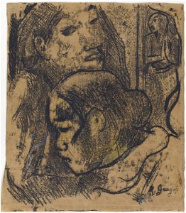 Gauguin, Two Marquesans, F87
