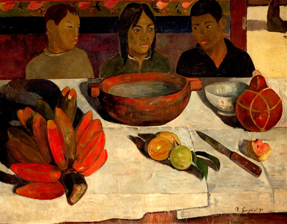 Paul Gauguin - Le repas (1891)