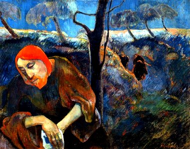 Gauguin-christ-in-garden