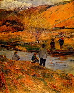 Gauguin 1888 Pêcheurs bretons