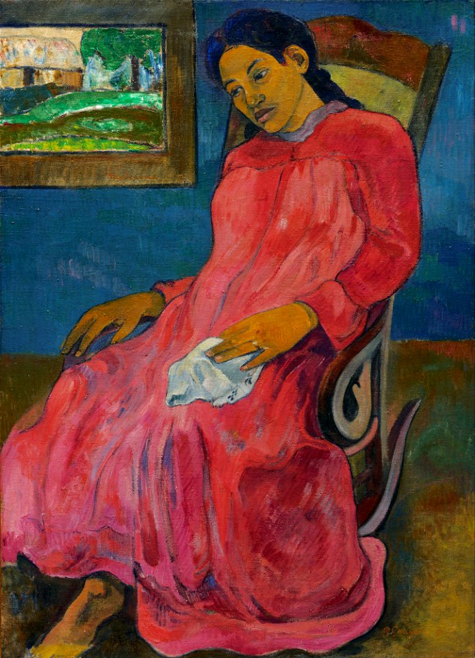 Paul Gauguin - Faaturuma (Melancholic) - Google Art Project