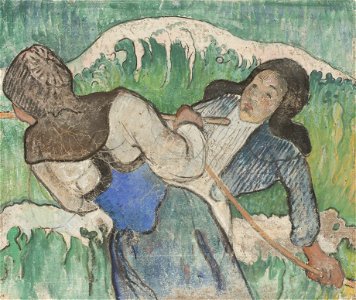 Gauguin Pêcheuses de Goémon