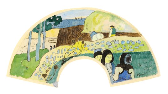 Gauguin 1889 Scène bretonne
