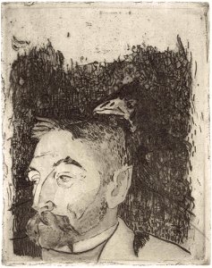 Gauguin 1891 Portrait de Stéphane Mallarmé 12.II.B.b