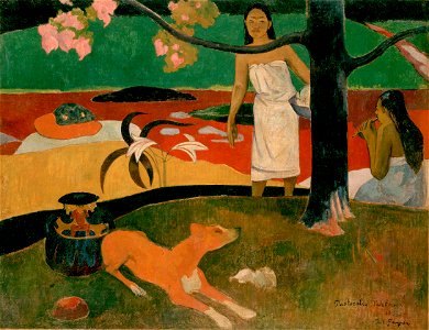 Gauguin, Paul - Pastorales Tahitiennes. Free illustration for personal and commercial use.